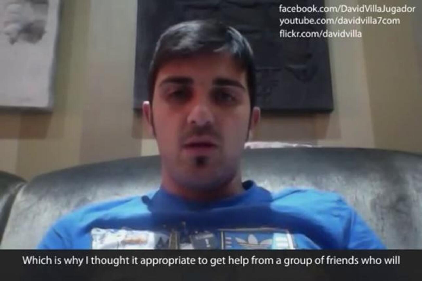 David Villa llega a Twitter en @Guaje7Villa