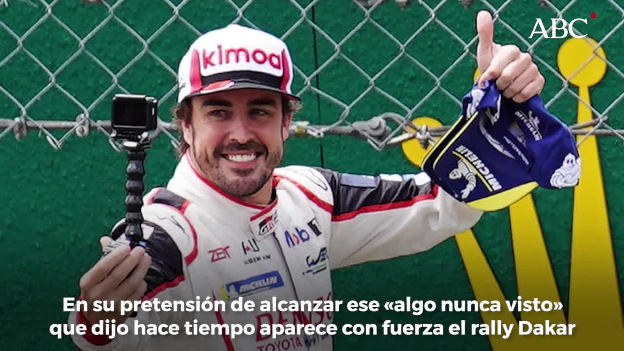 Fernando Alonso, durante las 24 Horas de Le Mans
