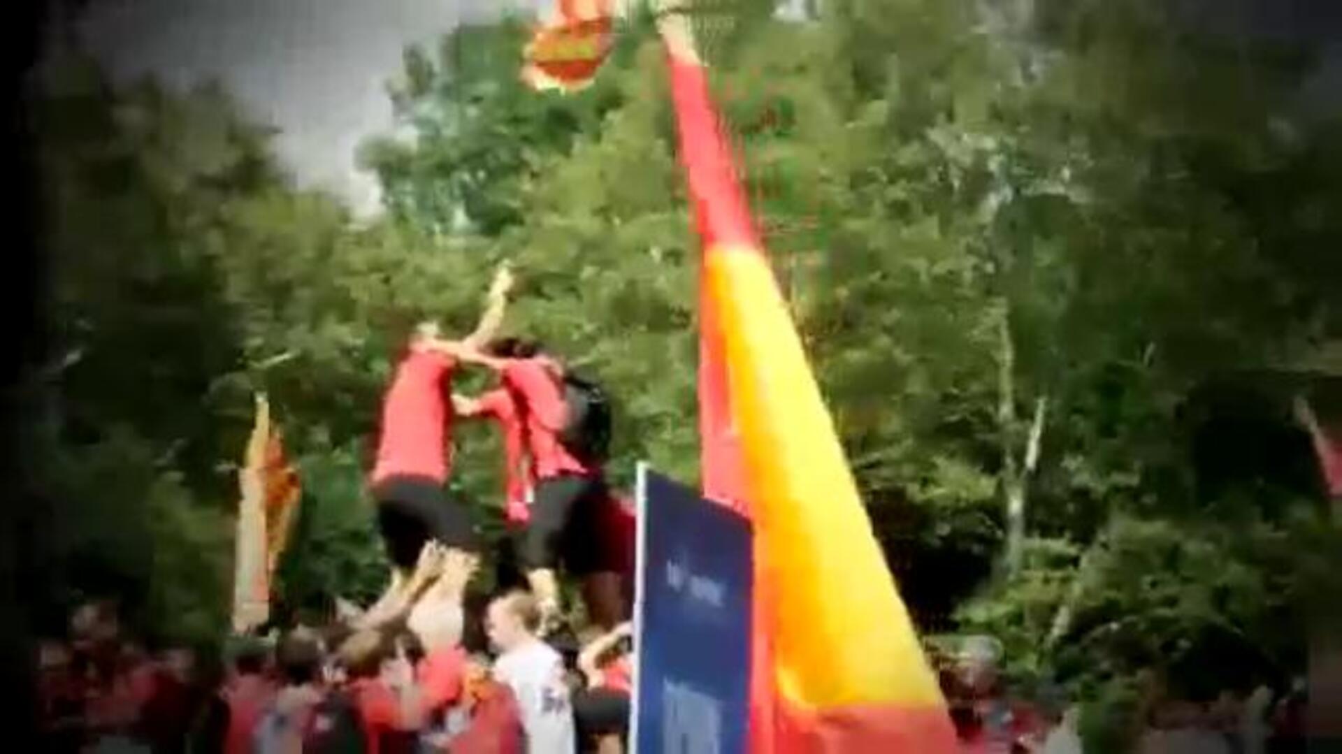 Bomberos y policías españoles se enfrentan en Nueva York por una «estelada»