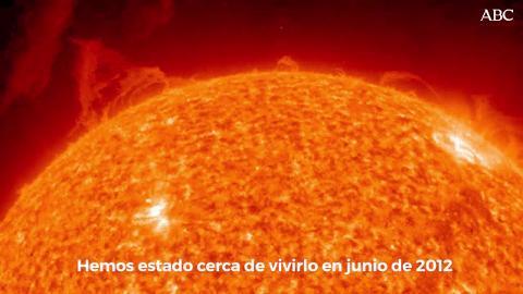 Una gran erupción solar puede poner en peligro infraestructuras terrestres