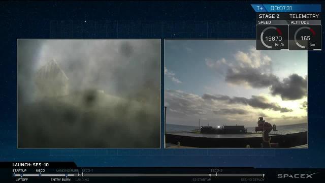 Lanzamiento del Falcon 9 desde Cabo Cañaveral, este viernes