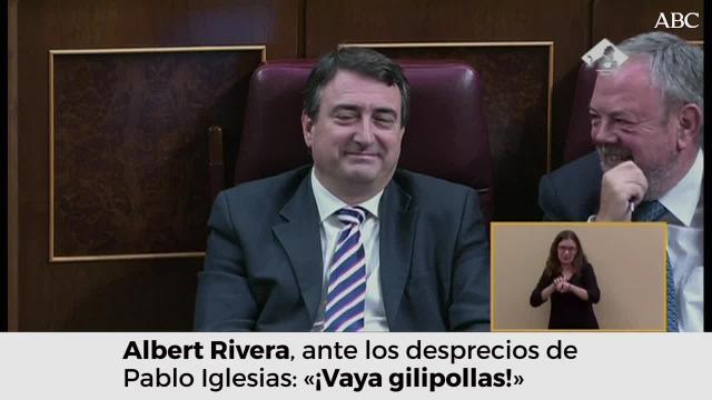 VÍDEO: Momento en el que Rivera pronuncia estas palabras.