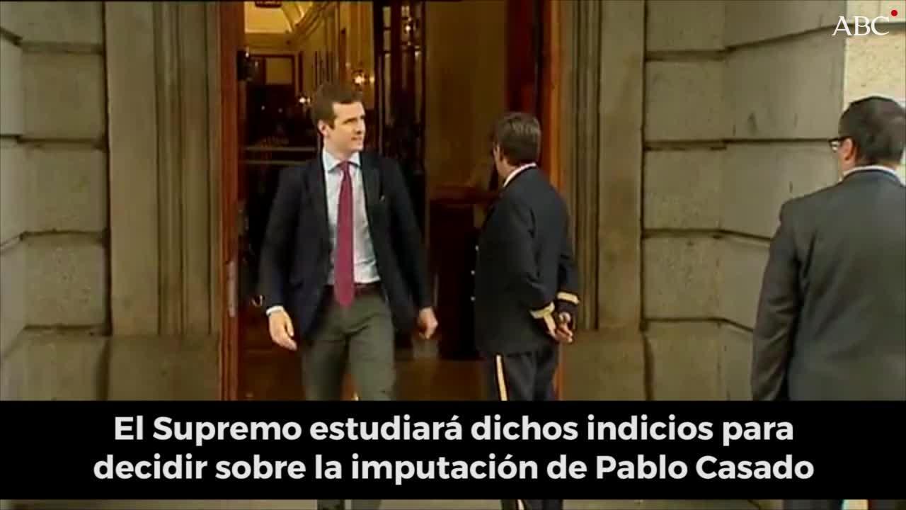 La juez eleva al Tribunal Supremo la investigación del máster de Casado