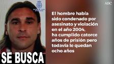 La Policía pide ayuda para encontrar a un violador y asesino fugado de la cárcel en Cantabria