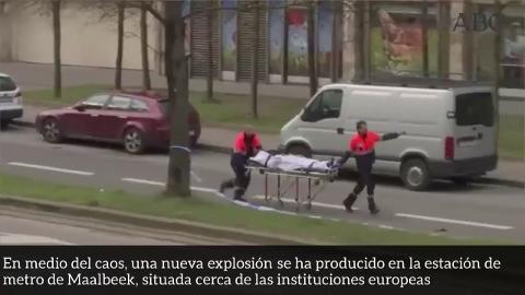 Los vídeos que deja la tragedia en Bruselas