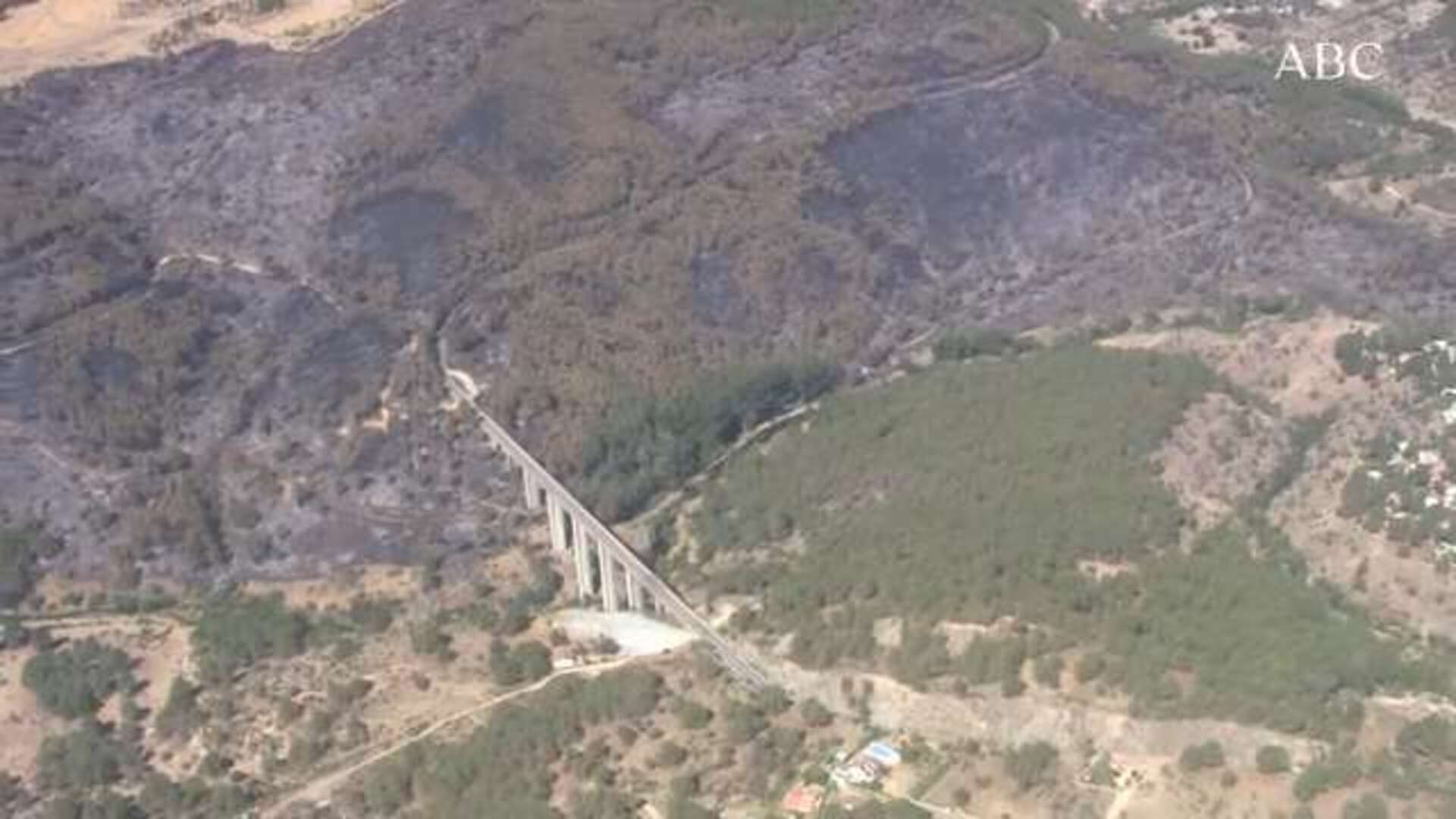 Así planificó el pirómano de la Sierra oeste el incendio