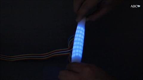 La piel artificial similar a la del pulpo