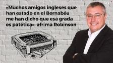 Michael Robinson ataca con extrema dureza la Grada de Animación del Real Madrid: «Es un postizo infame»