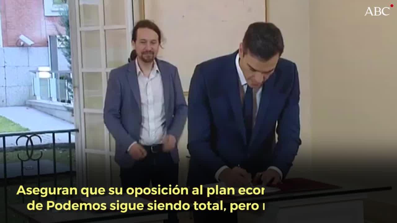 Ciudadanos deja de bloquear la tramitación de los Presupuestos de Sánchez