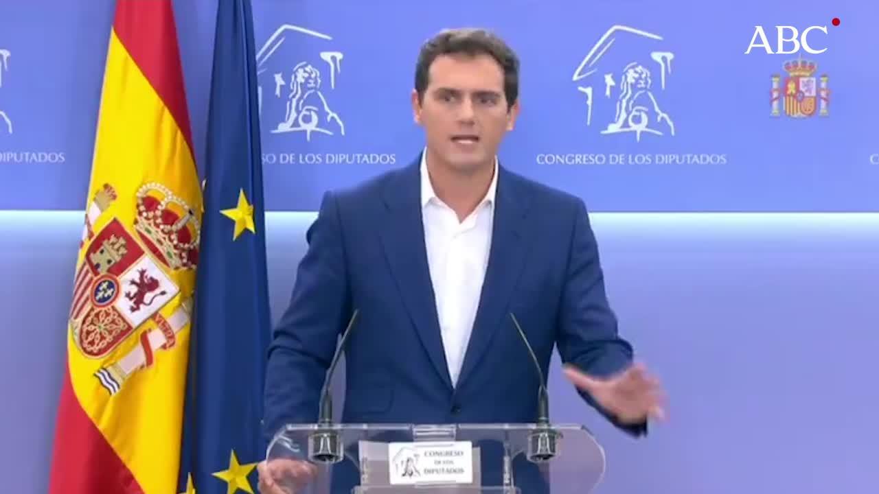 Albert Rivera exige la comparecencia de Marlaska por sus polémicas declaraciones en la manifestación del Orgullo