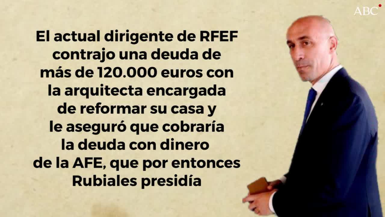 Rubiales, investigado por reformar su casa con dinero de la AFE