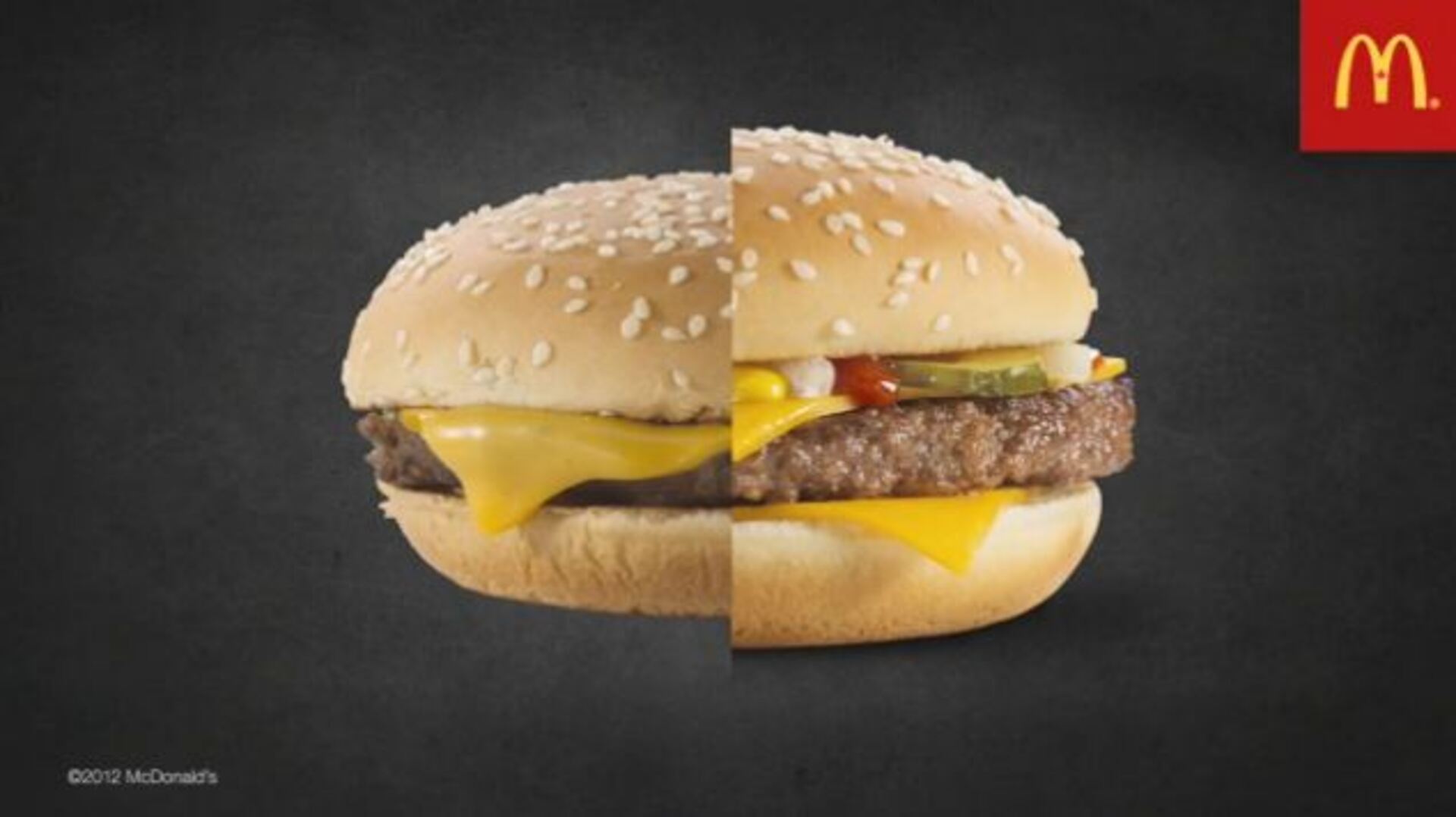 El truco de McDonald's para que sus hamburguesas parezcan más apetecibles