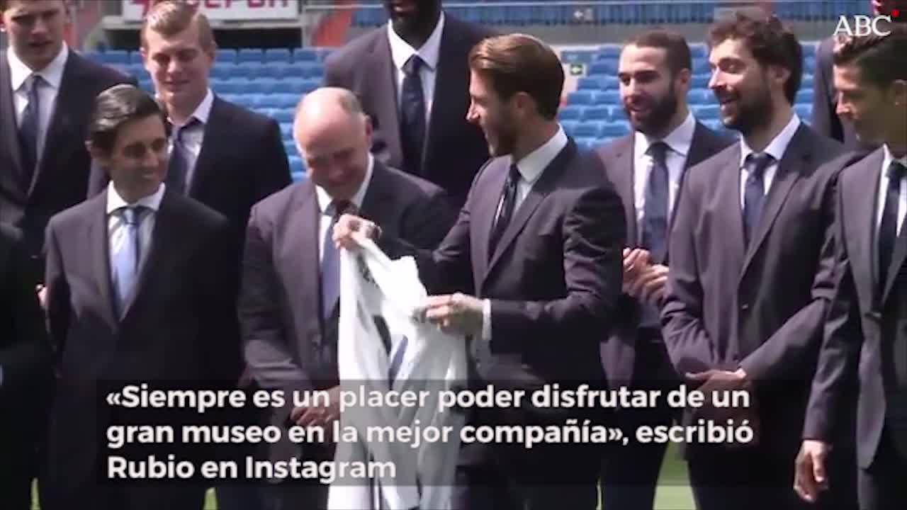 Críticas y burlas a Sergio Ramos y Pilar Rubio por visitar un museo