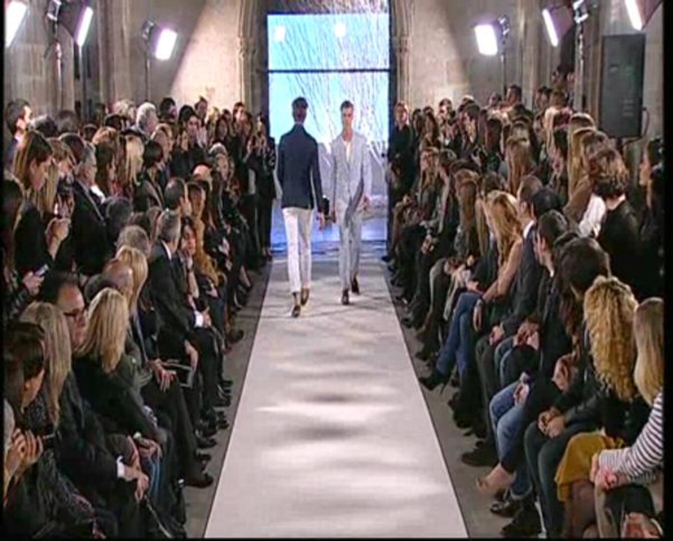 Mango desfila en Barcelona