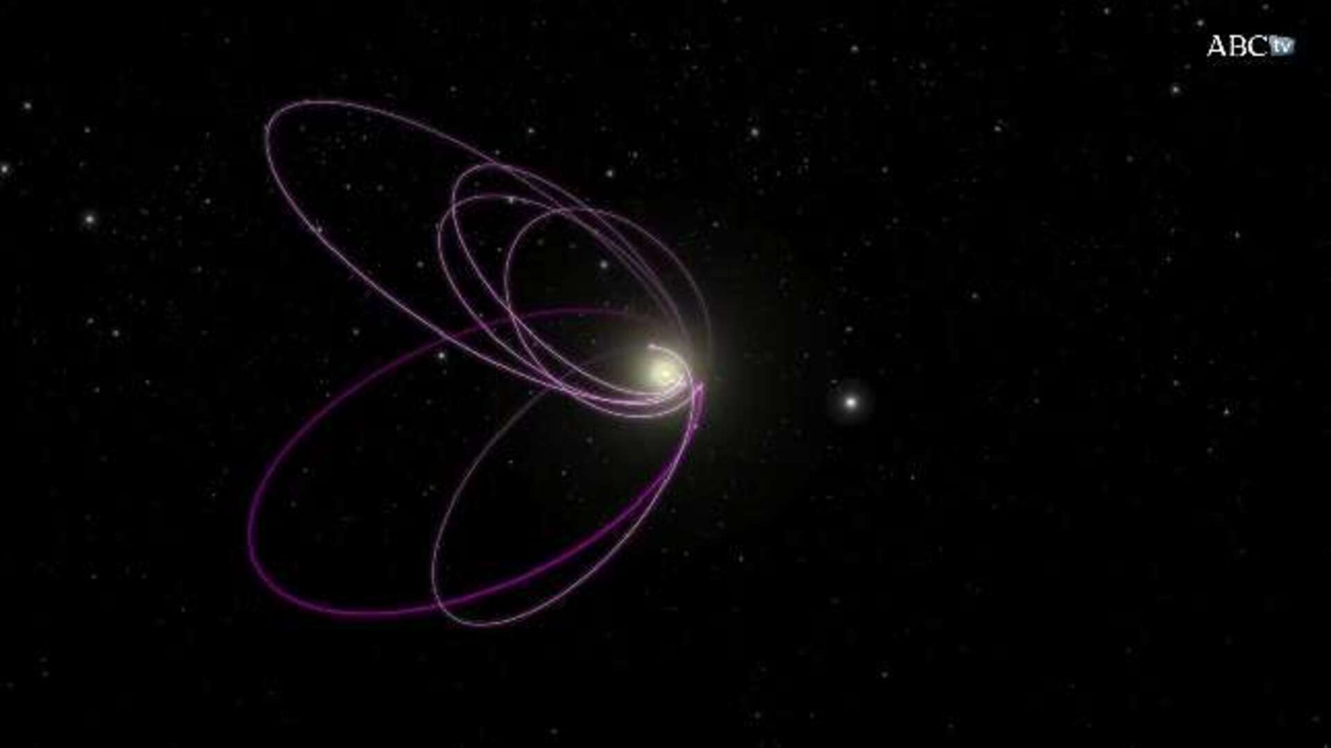 Representación artística del planeta 9