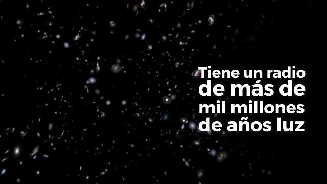 La Vía Láctea se encuentra al borde de un gran vacío