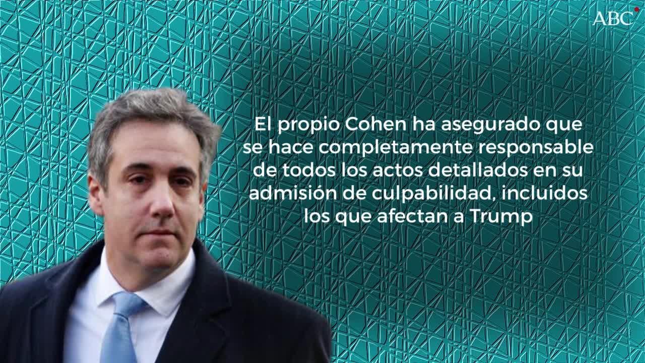El exabogado de Trump, Michael Cohen, condenado a tres años de prisión
