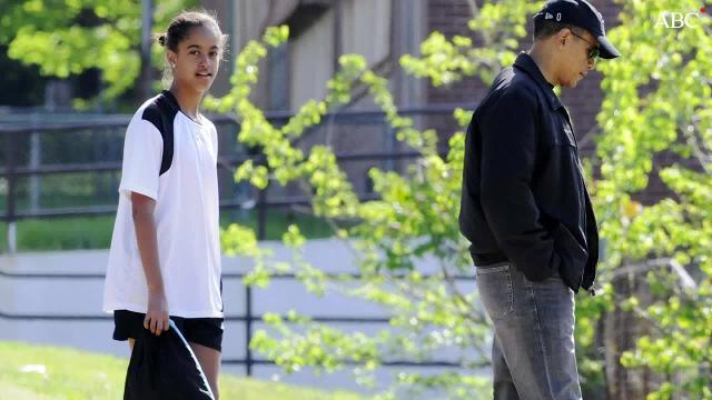 Malia y Sasha Obama