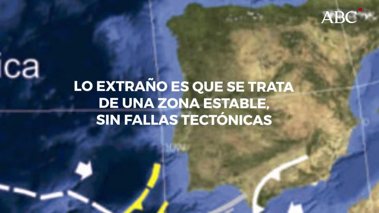Investigadores creen que frente a las costas de Portugal puede estar produciéndose la laminación, en dos capas diferentes, de una placa tectónica