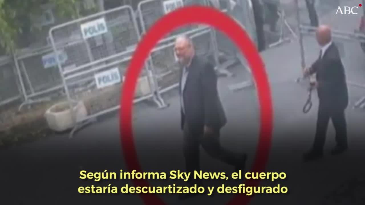 El cadáver de Khashoggi, hallado en el jardín del cónsul saudí en Estambul