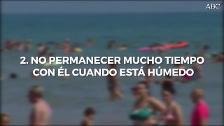 Los peligros de no quitarse el bañador mojado