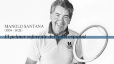 Muere Manolo Santana, el pionero que fue leyenda