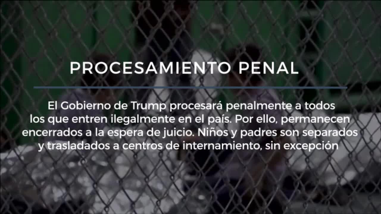 Niños en jaulas llorando por sus padres: consecuencias de la política migratoria de Trump