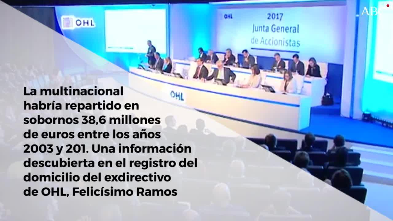 La Guardia Civil investiga supuestos sobornos de OHL a políticos y altos cargos