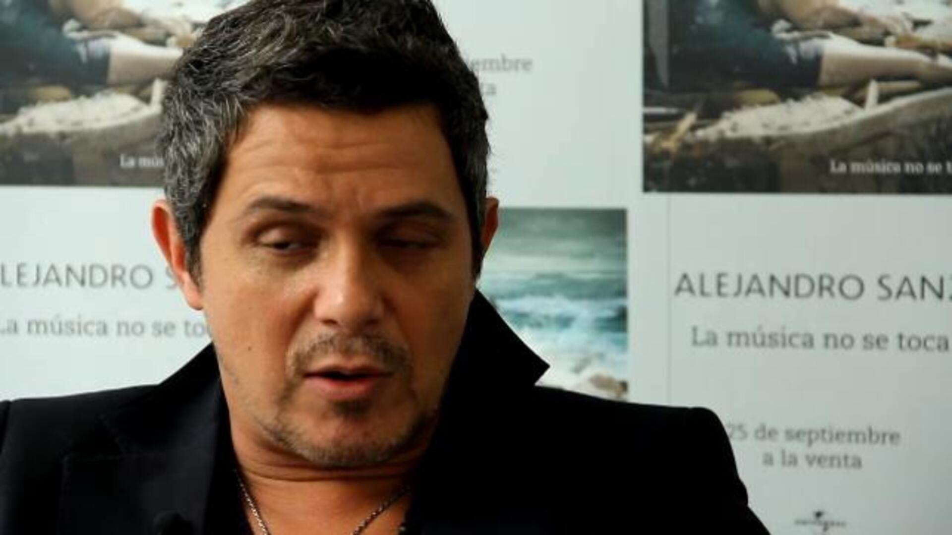 Alejandro Sanz: «Hace tiempo que decidí quedarme en mi trinchera»