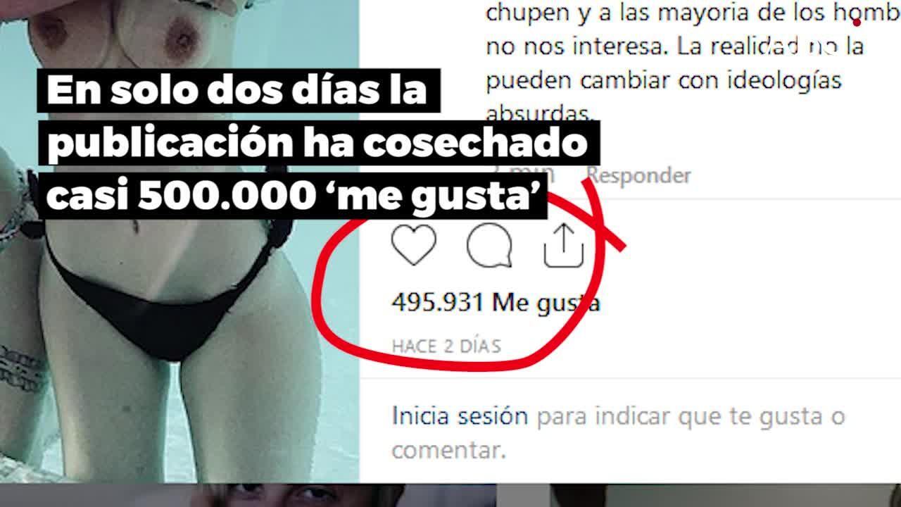 La influencer Melo Moreno burla la censura de Instagram para reivindicar el pecho femenino