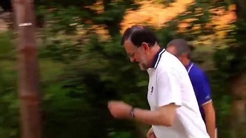 Mariano Rajoy en la Ruta da Pedra e da Agua