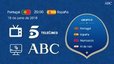 Horarios y dónde ver en televisión a España en el Mundial de fútbol de Rusia 2018