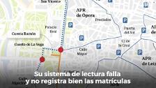 El «parking trampa» de la Calle Mayor, un coladero de multas en Madrid Central