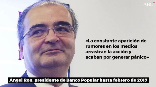 Ron, durante una entrevista con ABC