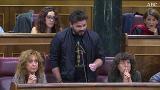Rufián exige a Rajoy que «saque sus sucias manos» de las instituciones catalanas