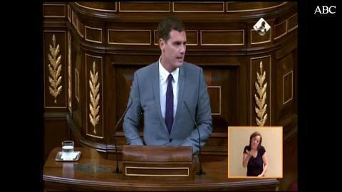 Albert Rivera, presidente de Ciudadanos