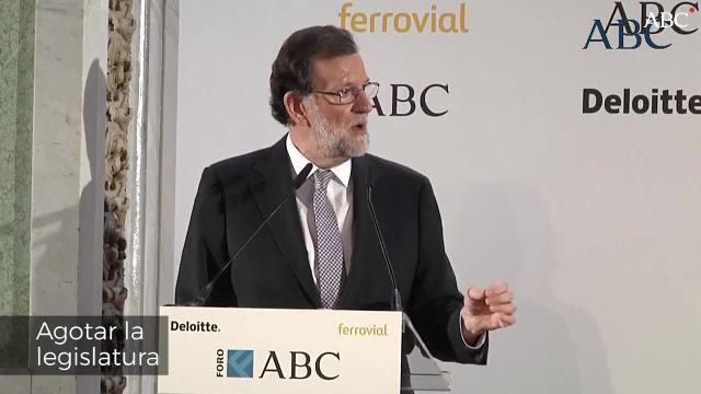 Vídeo: Los puntos clave de la intervención de Mariano Rajoy en el Foro ABC