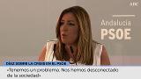 Susana Díaz: «Nos hemos desconectado de la sociedad»