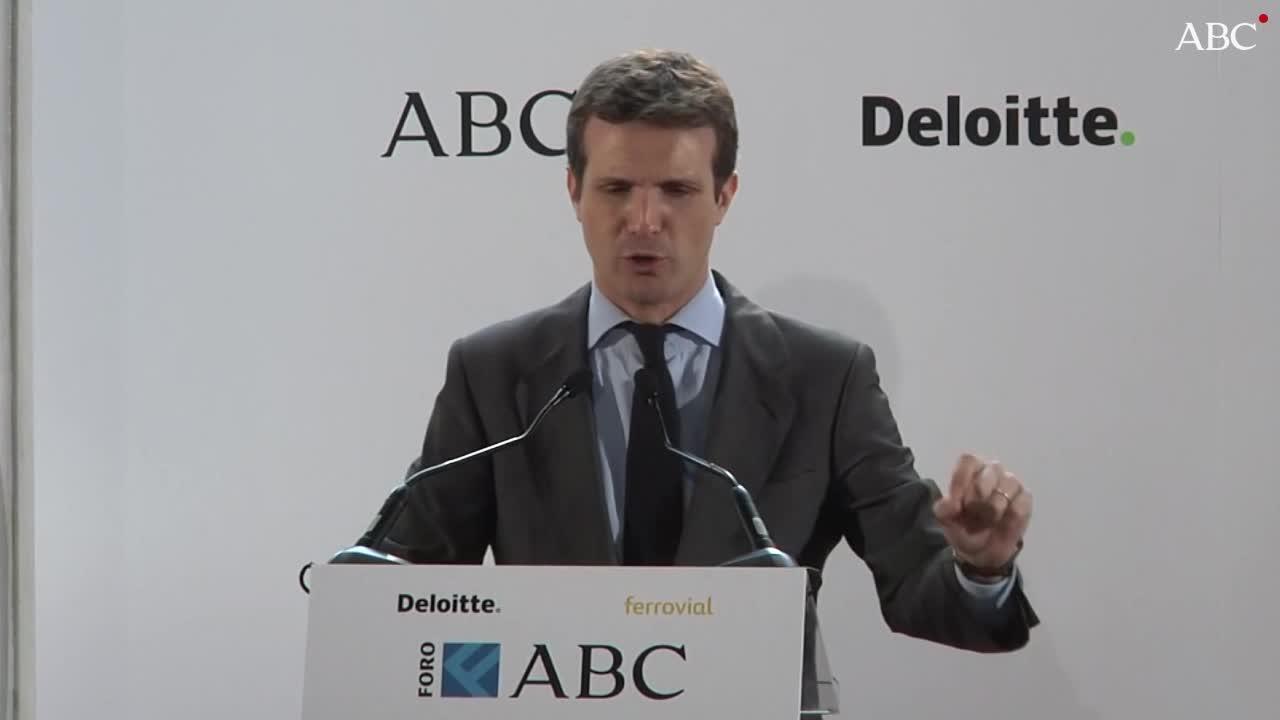 Casado llama a Ciudadanos a ocupar su «espacio fundacional» en el centro-izquierda