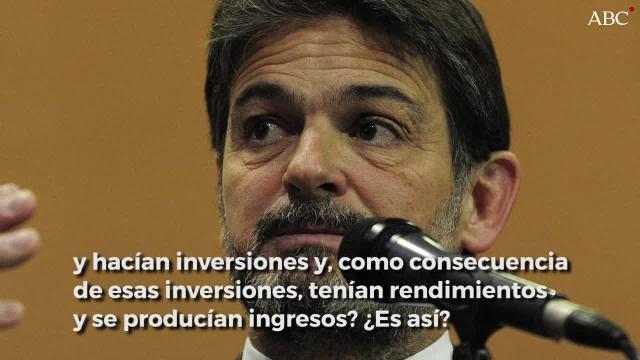 Oriol Pujol, el pasado 27 de marzo, junto a la Audiencia Nacional