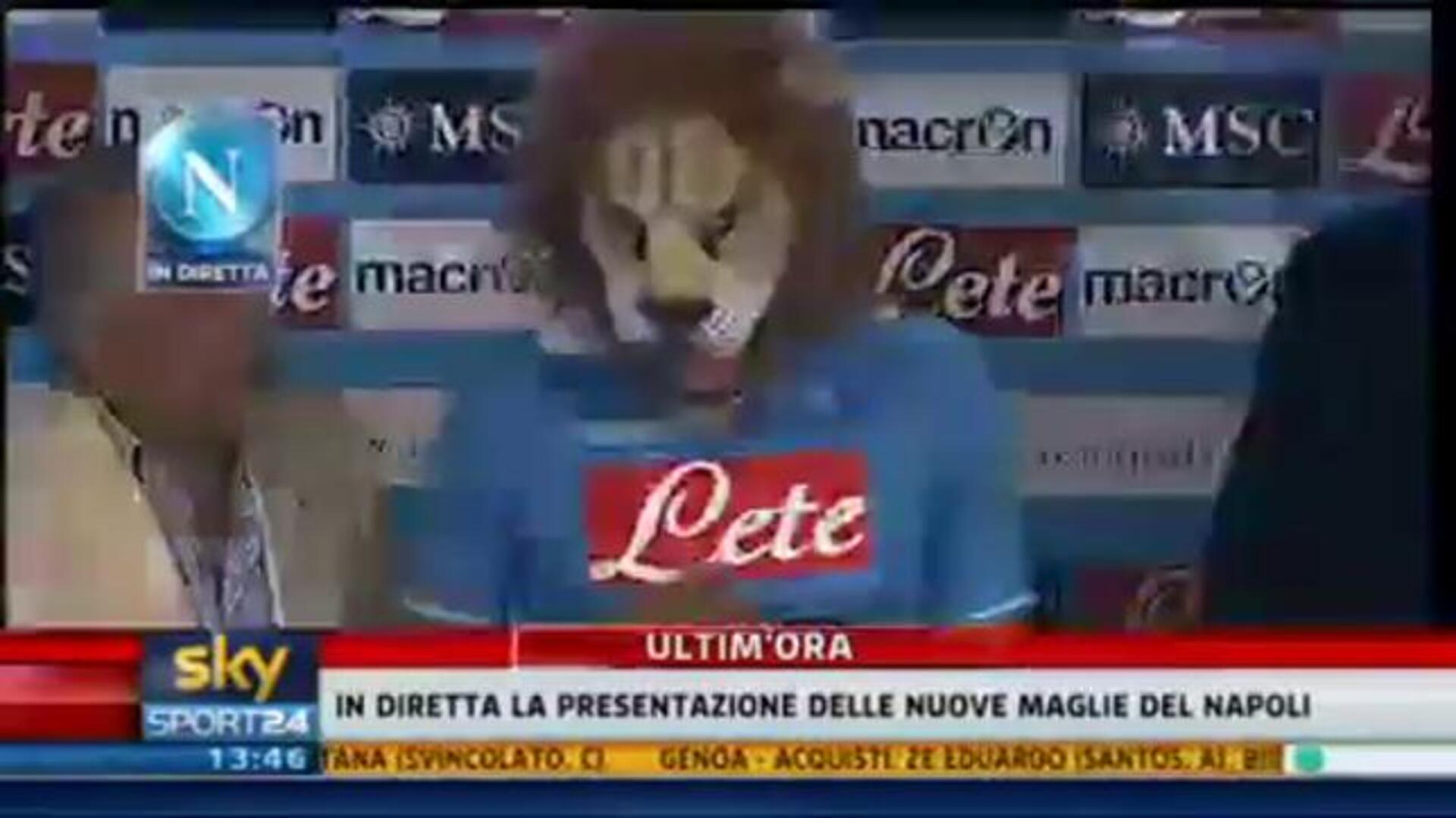 El nuevo león del Nápoles