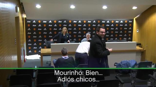Jose Mourinho, técnico del United