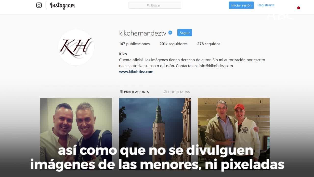Kiko Hernández pide respeto para sus hijas a los paparazzi