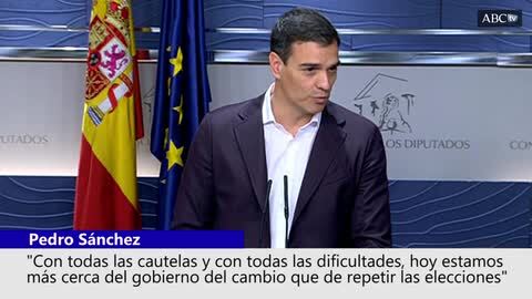 El líder del PSOE, Pedro Sánchez