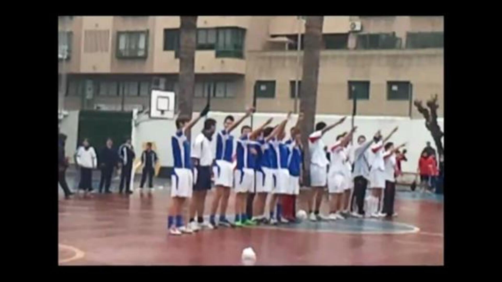 El saludo fascista en un colegio fue «una broma de chavales»