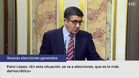 Don Felipe recibe a Patxi López para comunicarle su decisión tras la última ronda de consultas