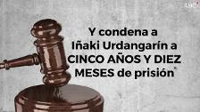 El Supremo rebaja la condena a Urdangarin a cinco años y diez meses de prisión