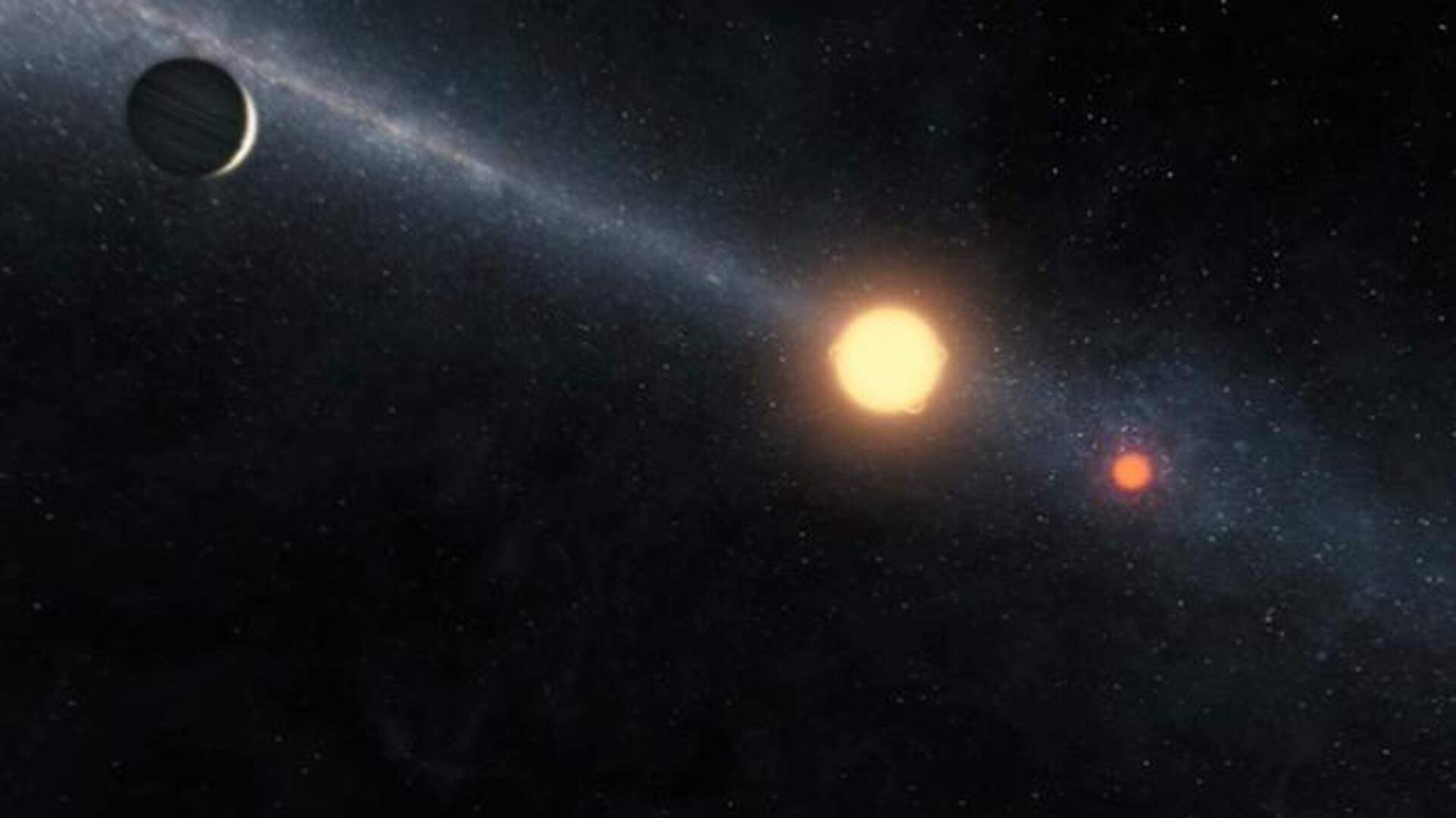 El primer planeta con dos soles