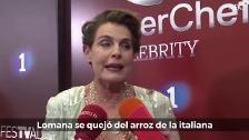 Duro enfrentamiento entre Antonia Dell'Atte y Carmen Lomana en MasterChef Celebrity