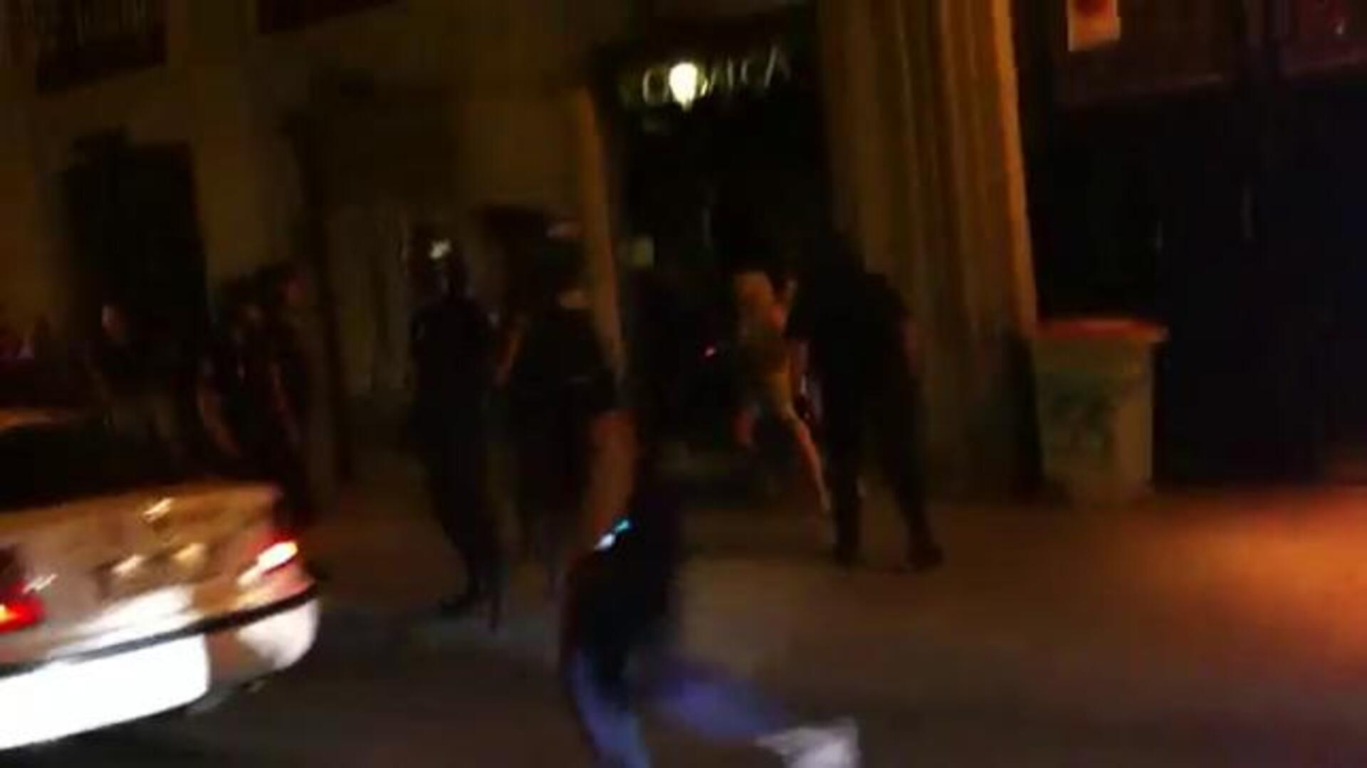 La Policía abre expediente por falta grave a tres antidisturbios